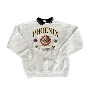 Phoenix International Raceway Hanes Crewneck Pullover Collared Sweatshirt XXL